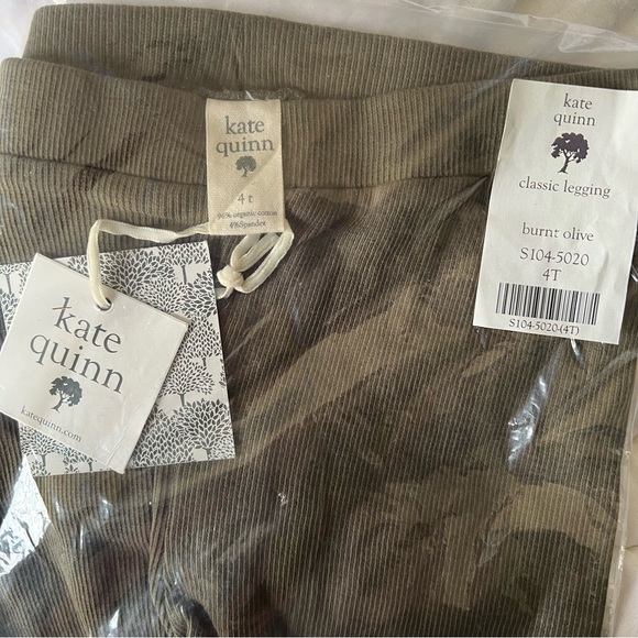 NIB organic cotton rib - Classic Legging 4T - Picture 4 of 5